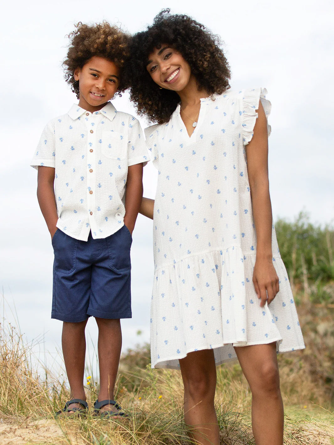 Broadwey Seersucker Kleid Pineapple Polka - Image 4