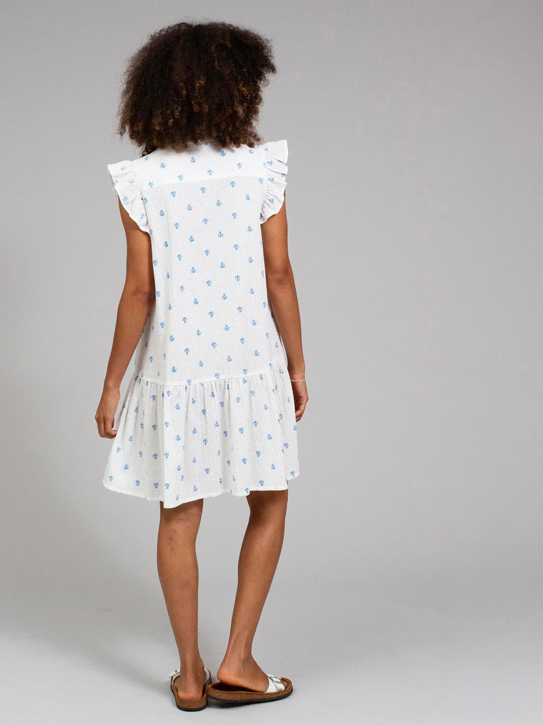 Broadwey Seersucker Kleid Pineapple Polka - Image 5