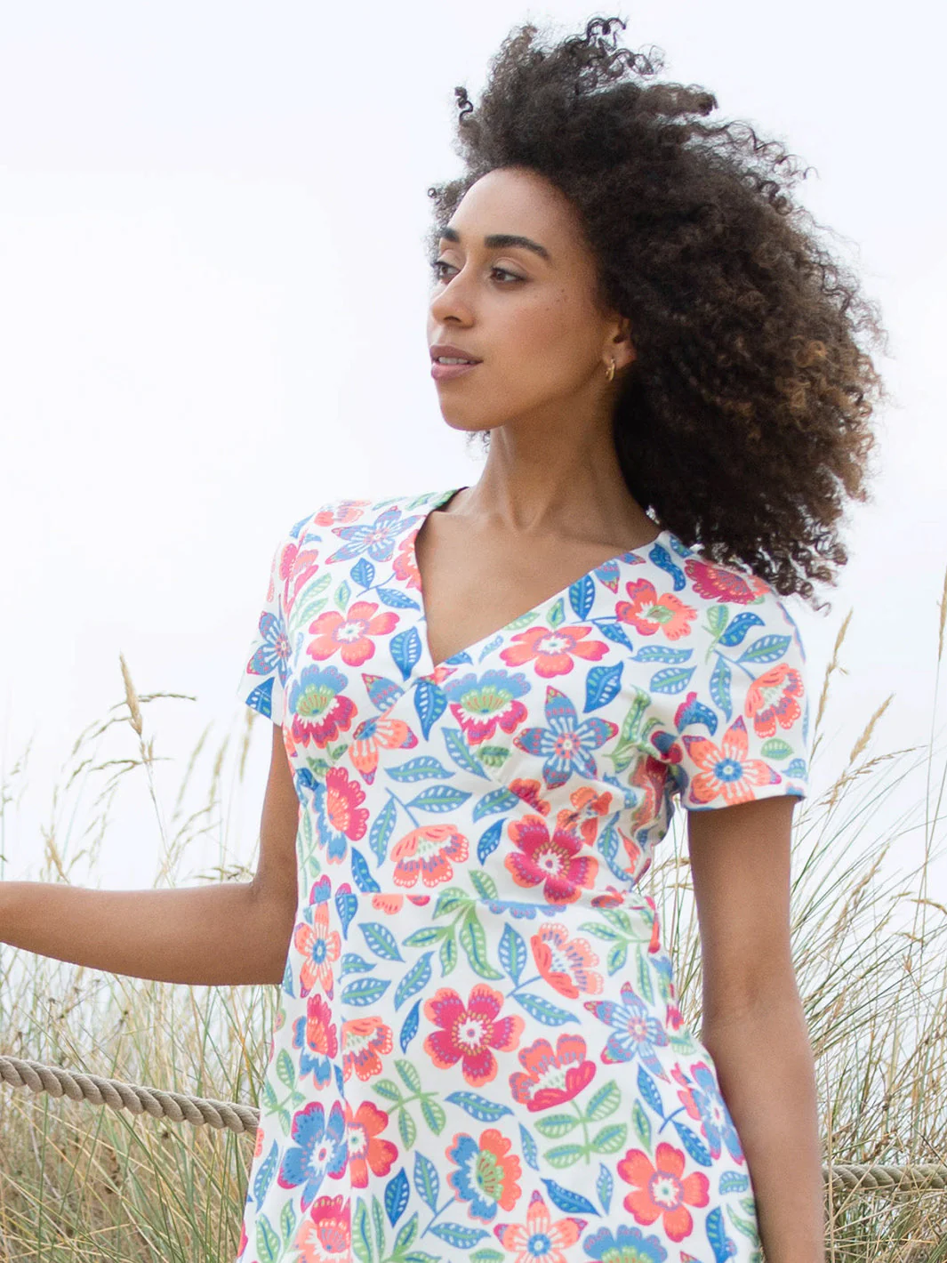 Cheselbourne Jersey Kleid Tropicarnival - Image 3