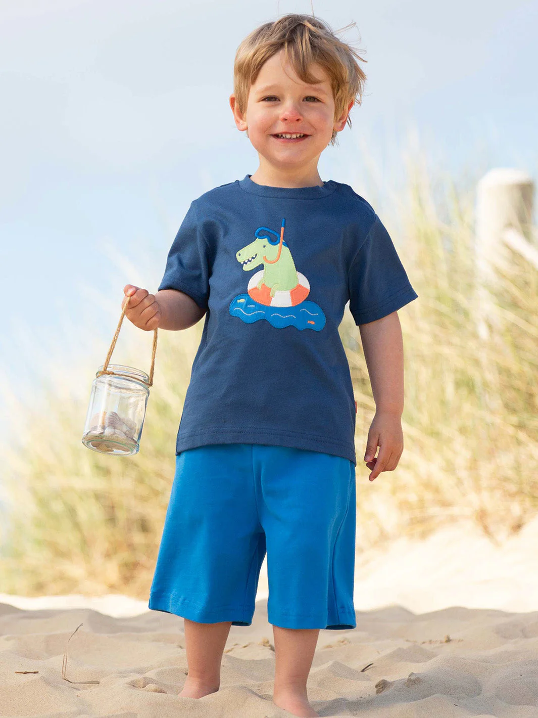 Corfe Shorts Pfauenblau - Image 2