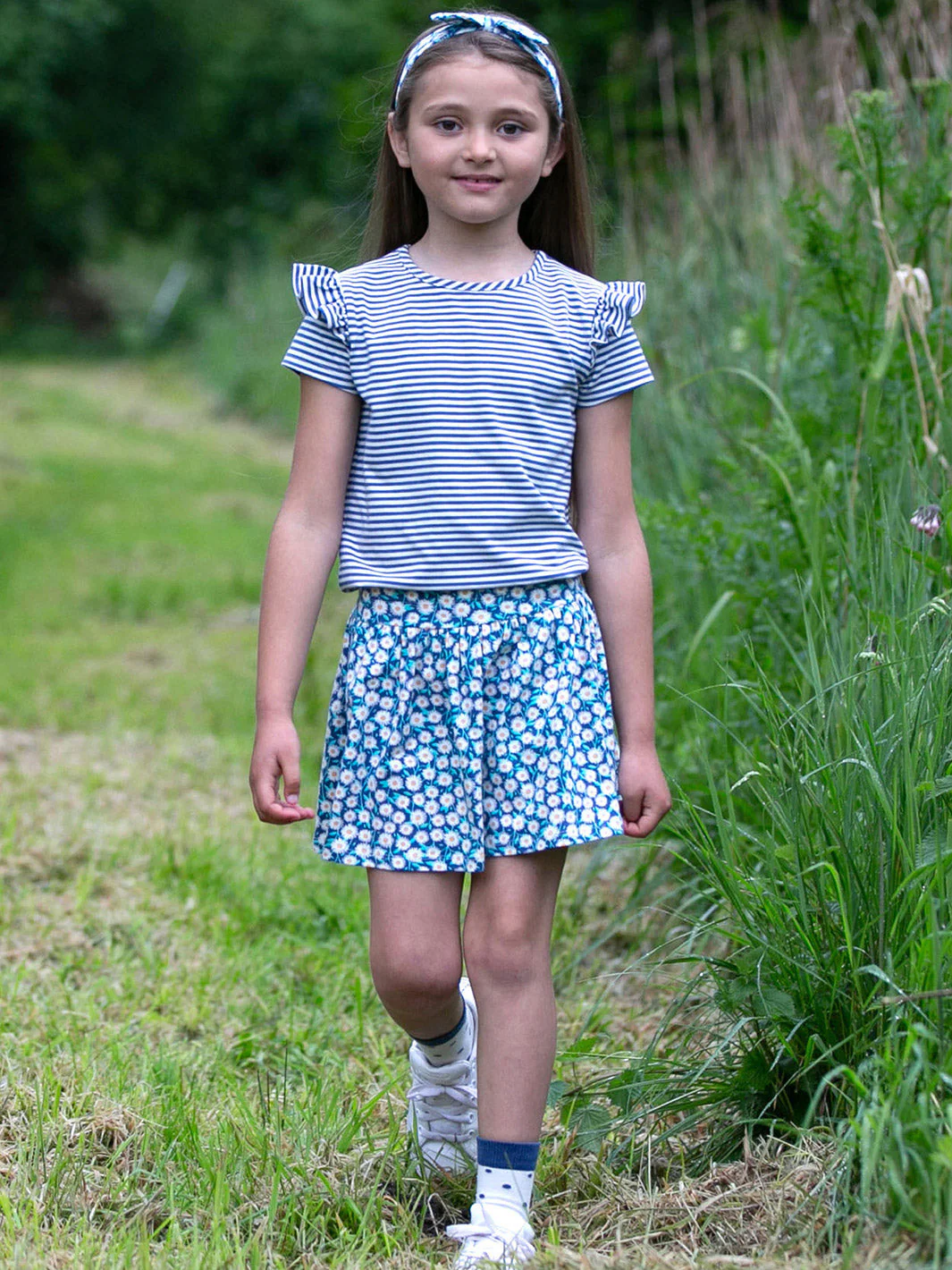Flutterby T-Shirt Navy Blau - Image 4