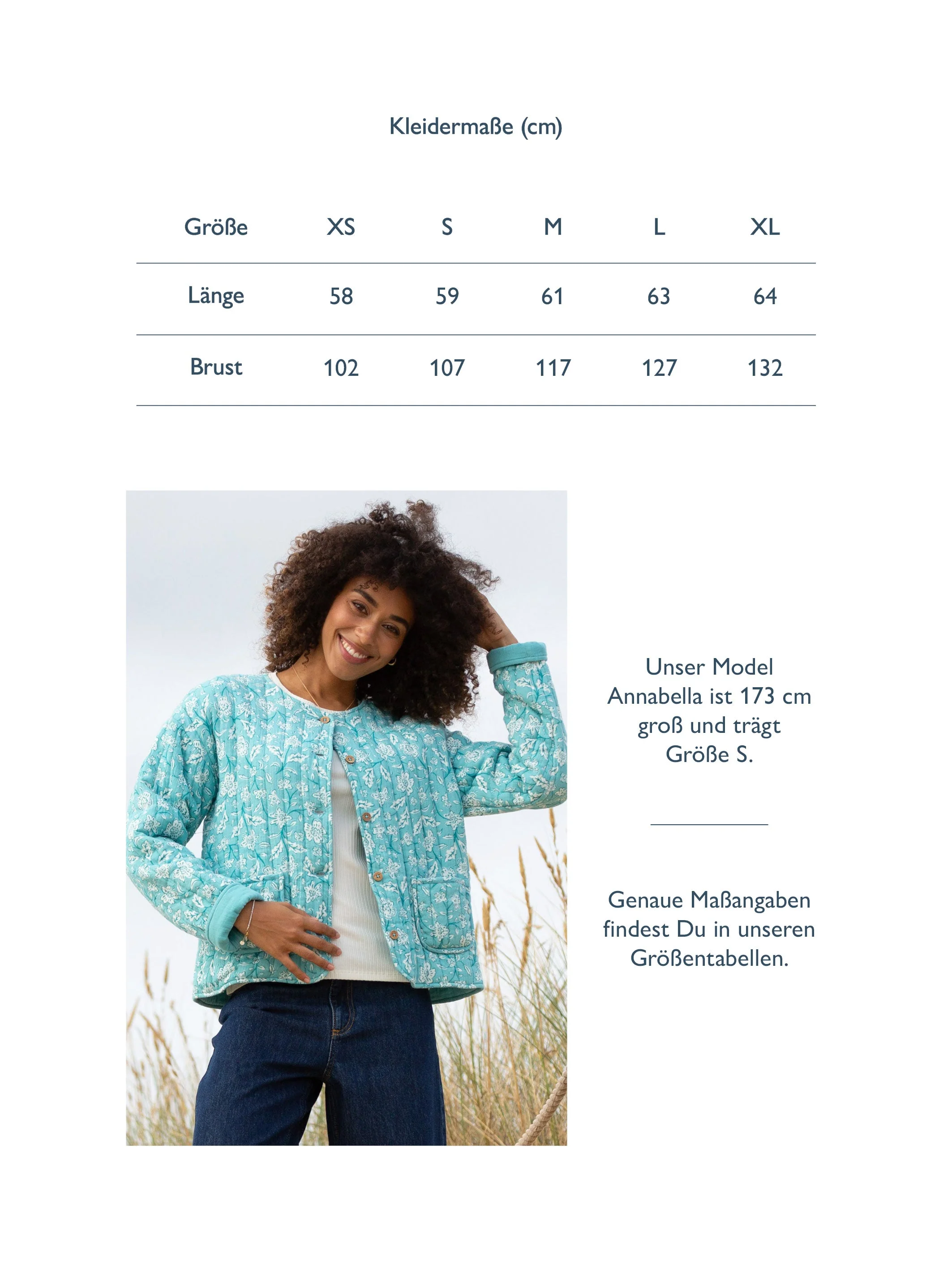 Harbin Gesteppte Jacke Ocean Bloom - Image 9