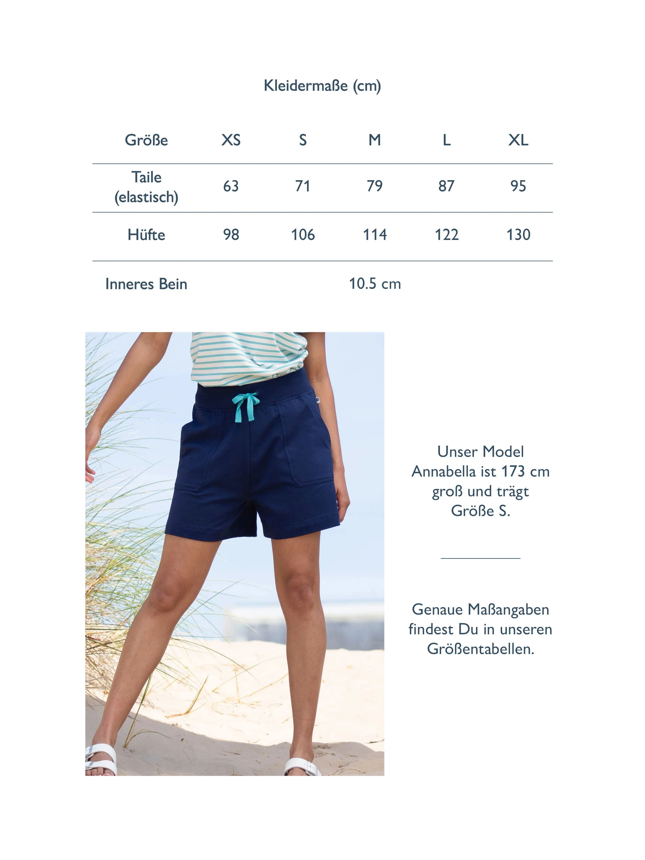 Hazelbury Jersey Shorts Midnight - Image 6