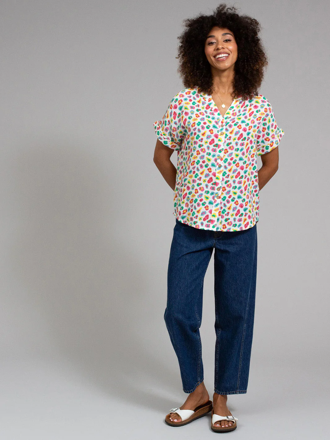 Holwell Musselin Bluse Wild And Free - Image 3