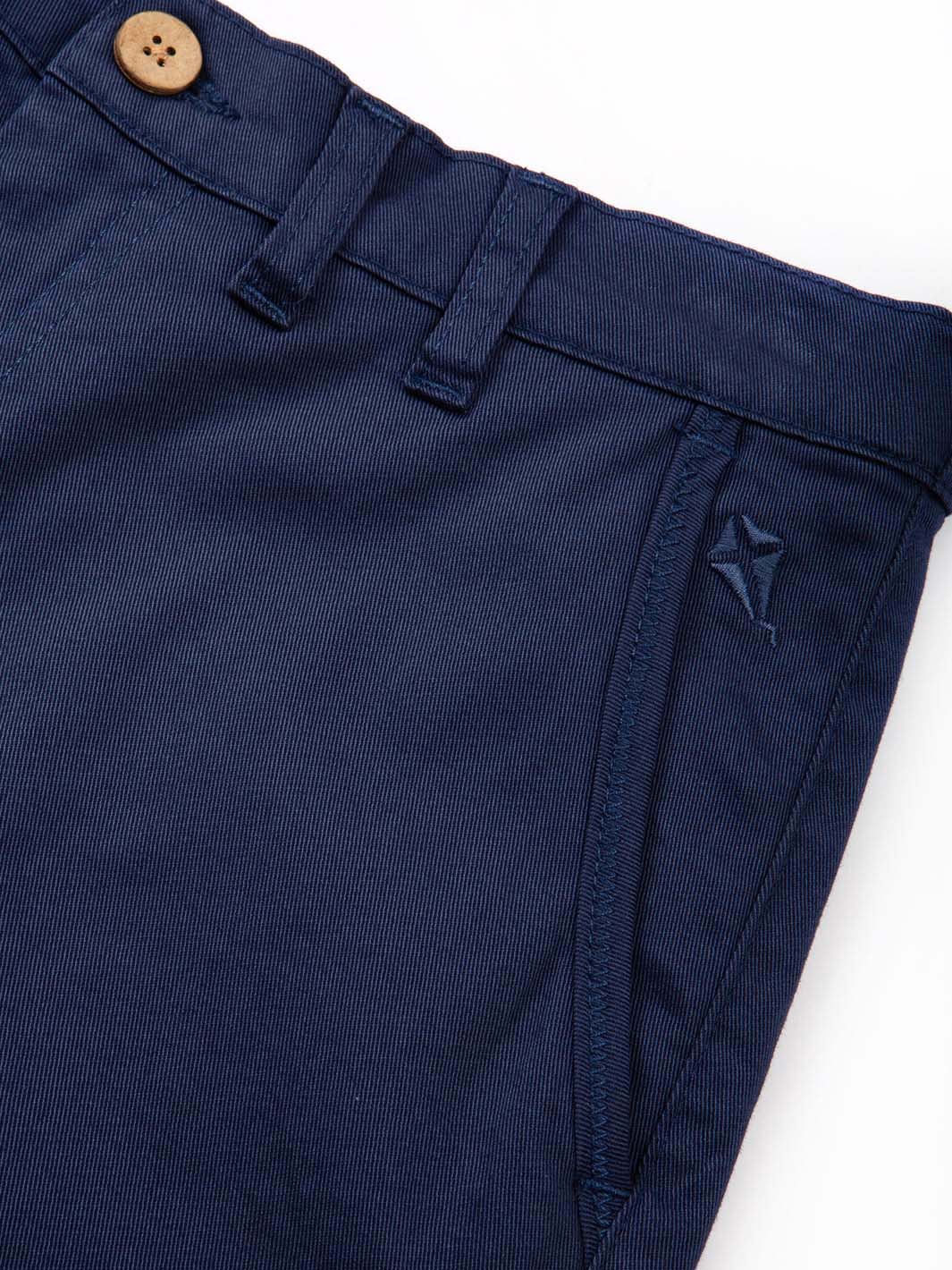 Kimmeridge Twill Chino Shorts Midnight - Image 6
