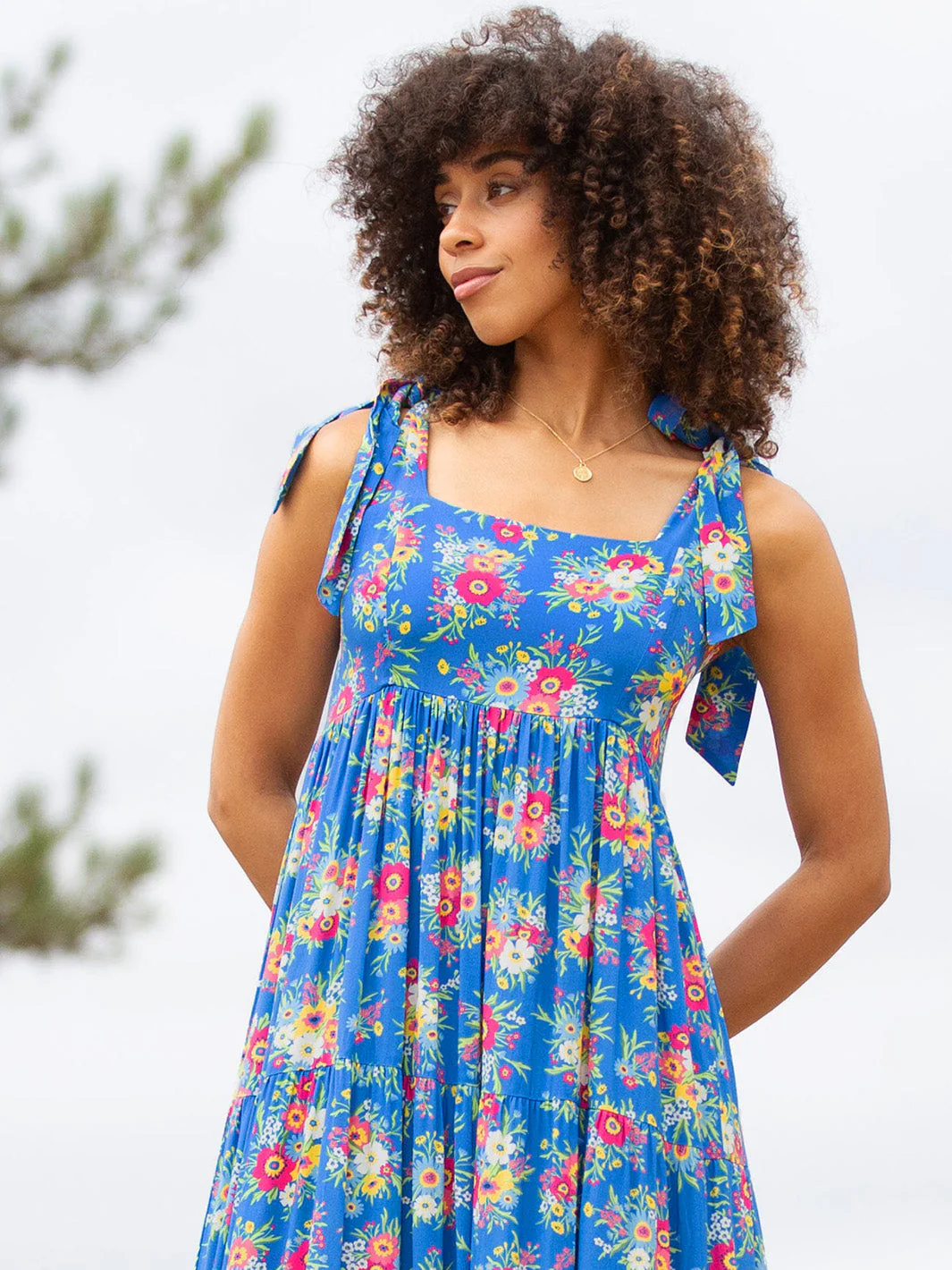 Littlemoor Gewebtes Kleid Blumenbund - Image 3