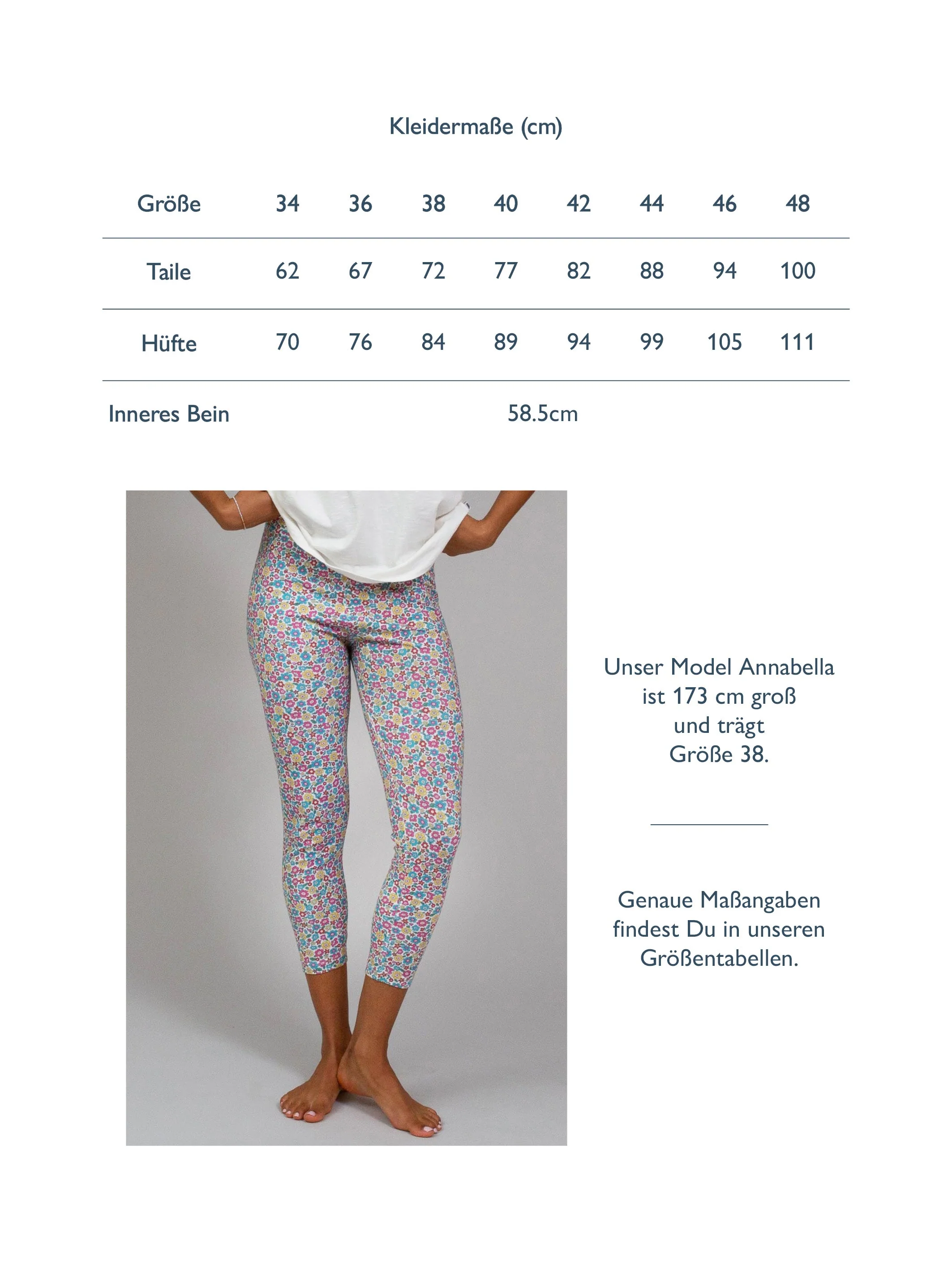 Lytchett 7/8 Leggings Born To Bloom - Image 7