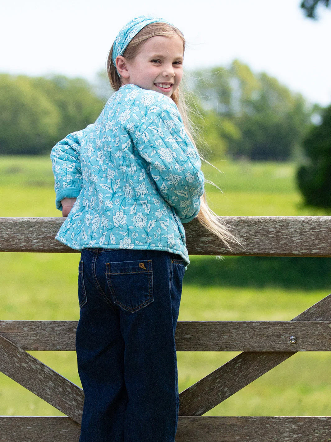 Ocean Bloom Gesteppte Jacke - Image 3