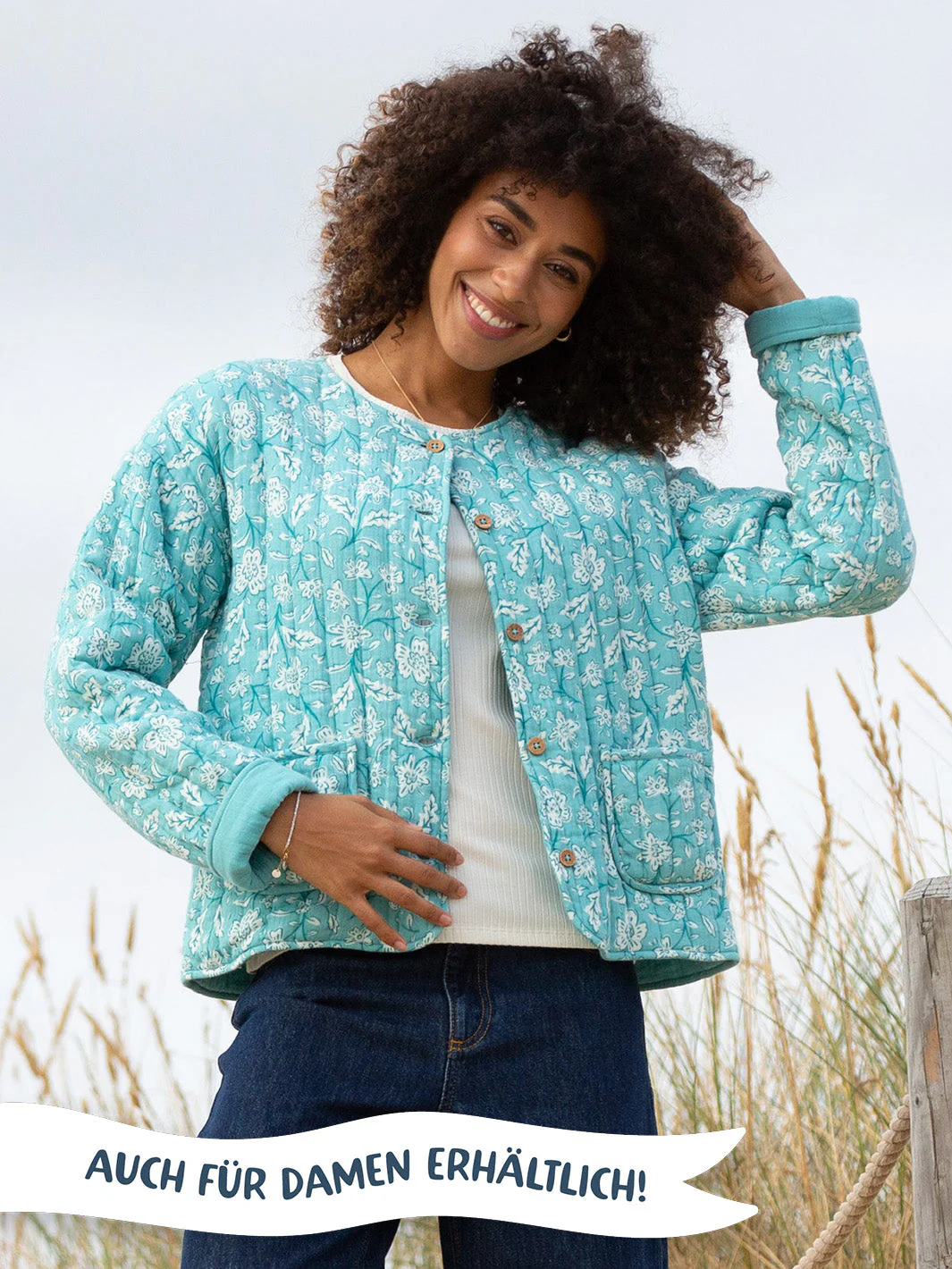 Ocean Bloom Gesteppte Jacke - Image 6