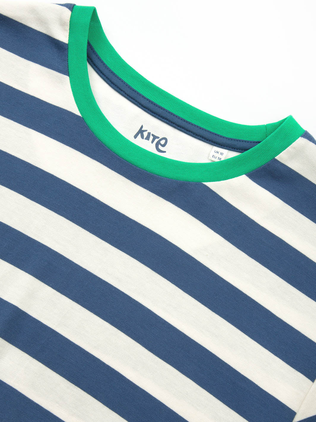 Oxbridge Jersey Shirt Navy Streifen - Image 5