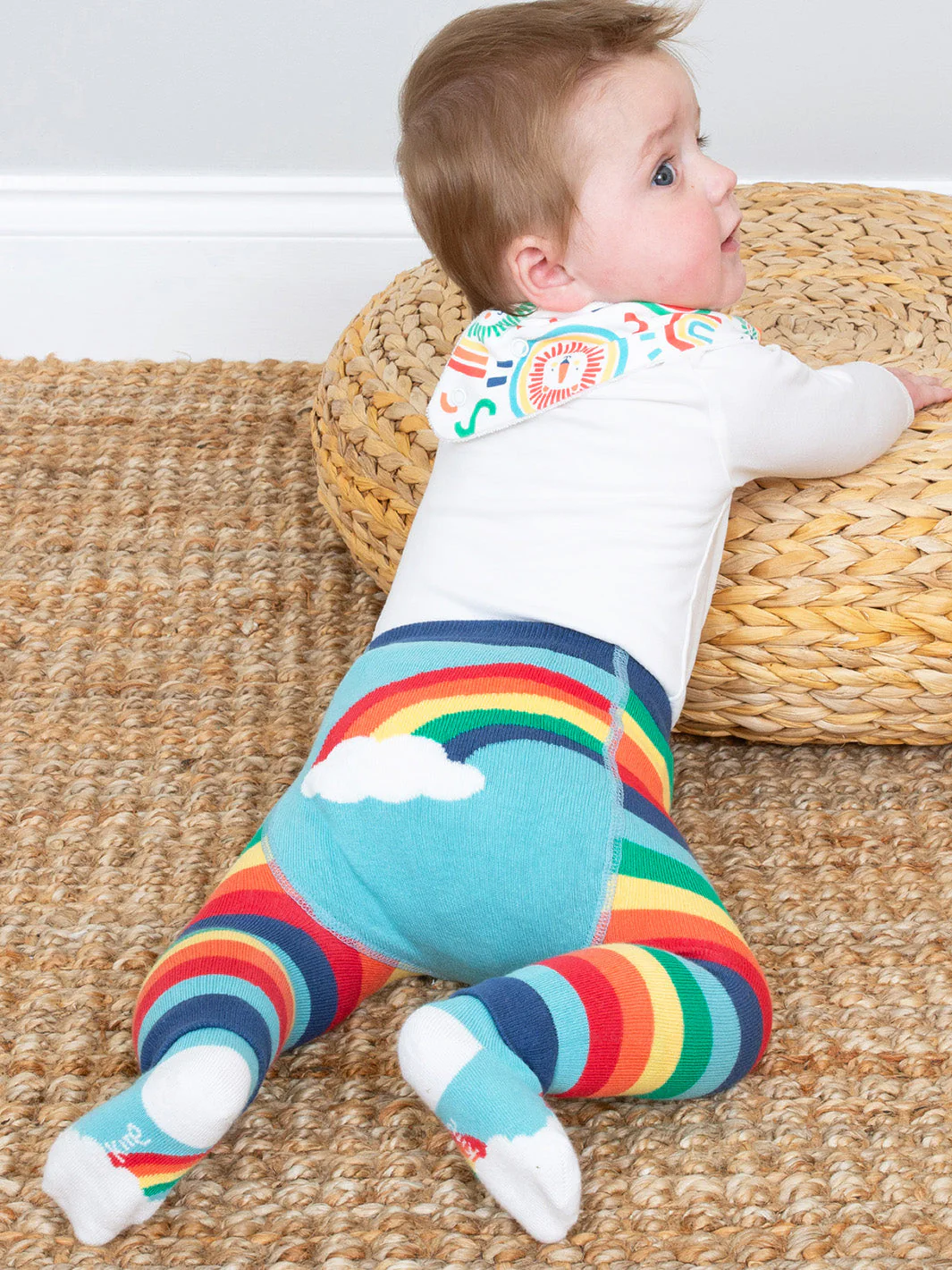 Regenbogenwolke Strickleggings - Image 3