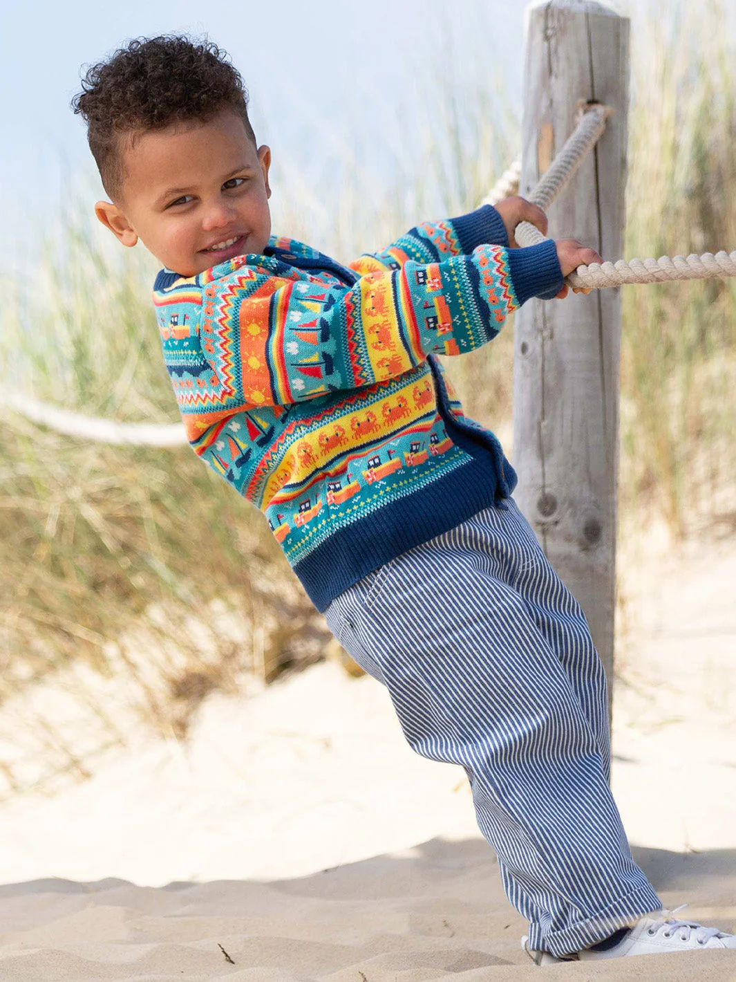 Ticking-Streifen Jeans - Image 3