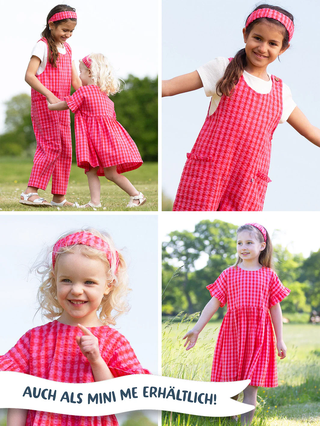 Worgret Seersucker Kleid Karomuster - Image 7